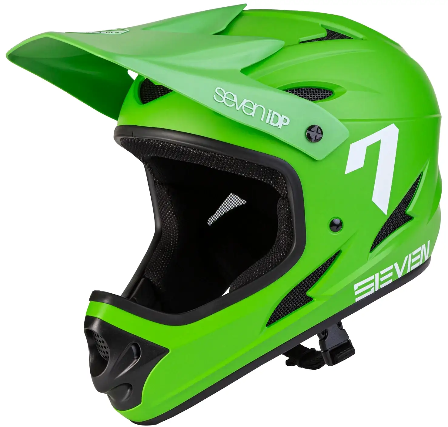 7iDP M1 Full Face Cycling Helmet - Green