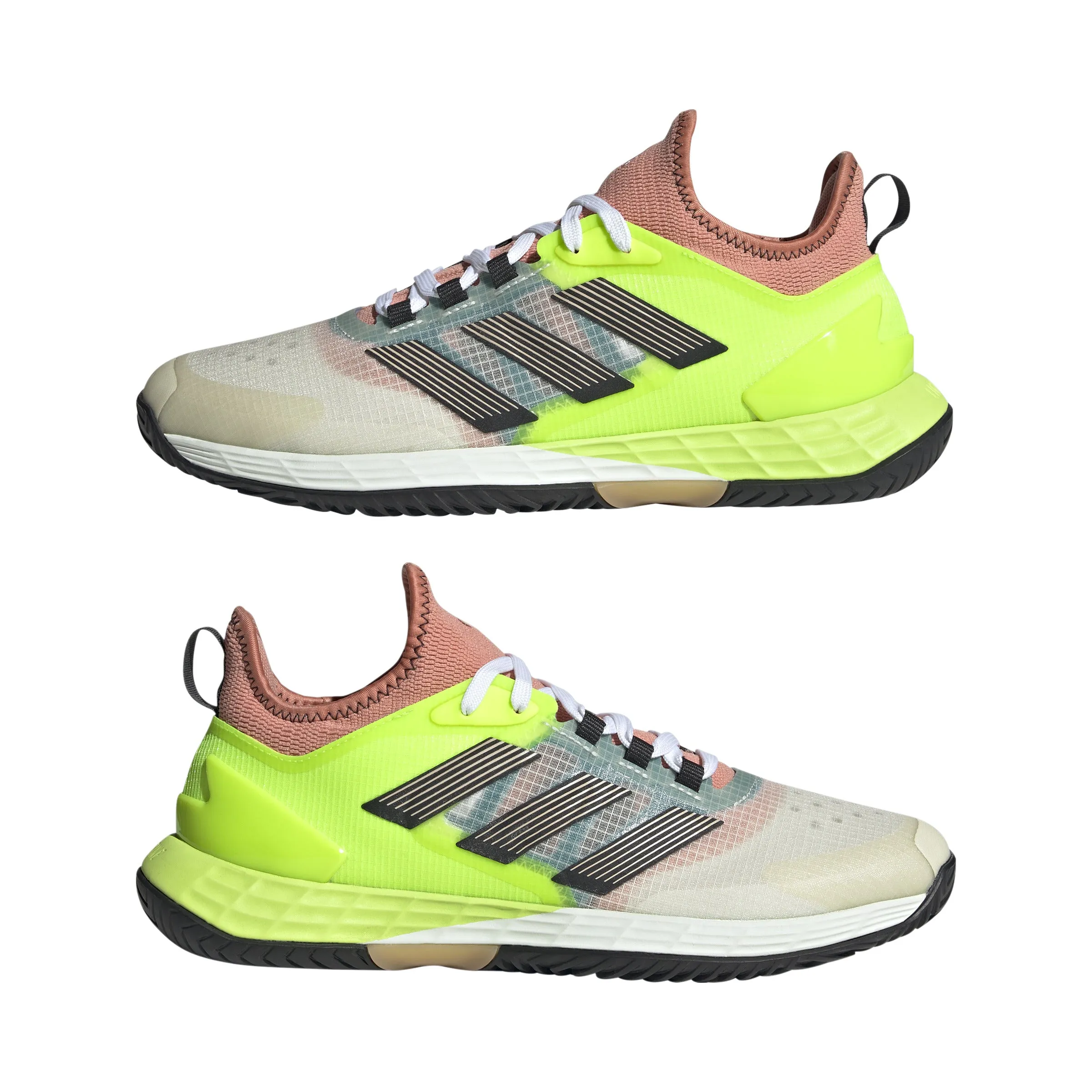 adidas Adizero Ubersonic 4.1 men tennis shoes - Off White/Carbon/Lemon IG5714