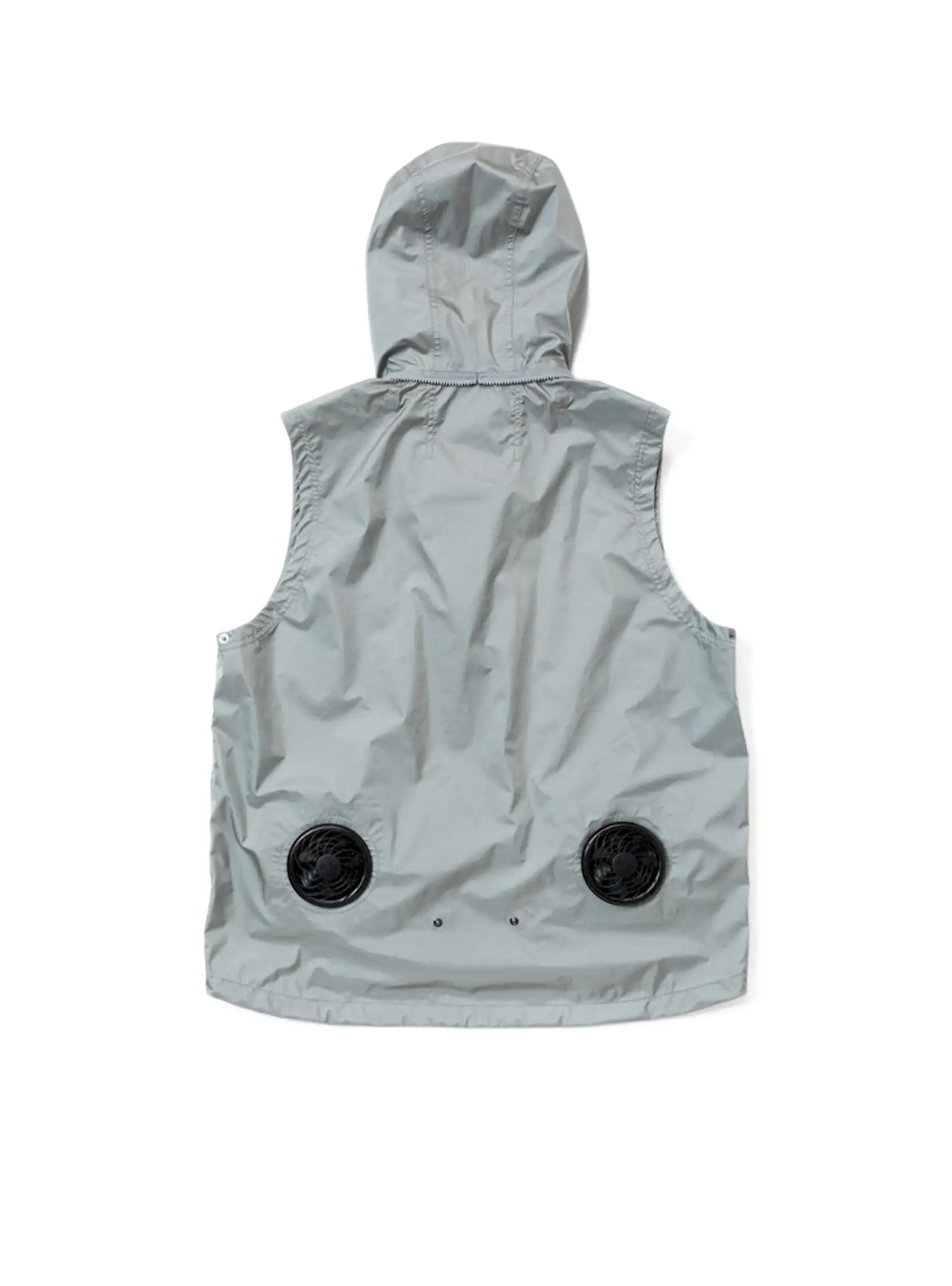 Air Circulation System Rain Jacket Battleship Grey