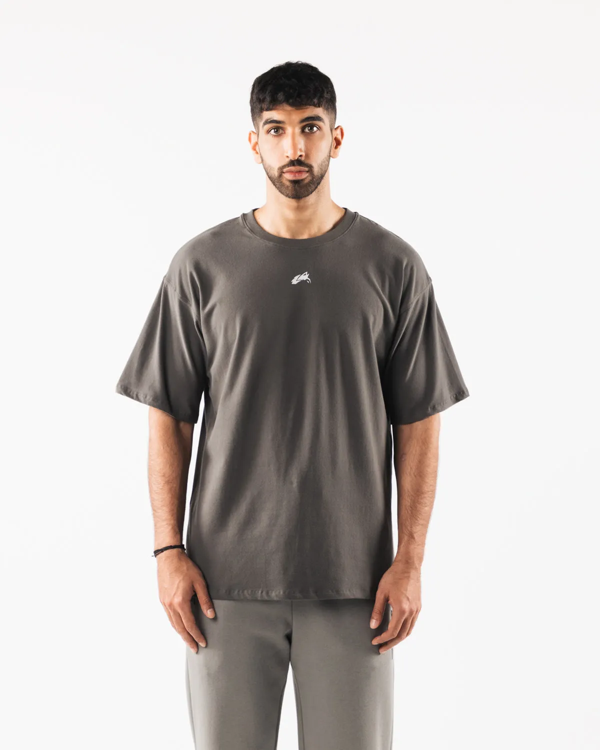 Aligned Tee - Pewter