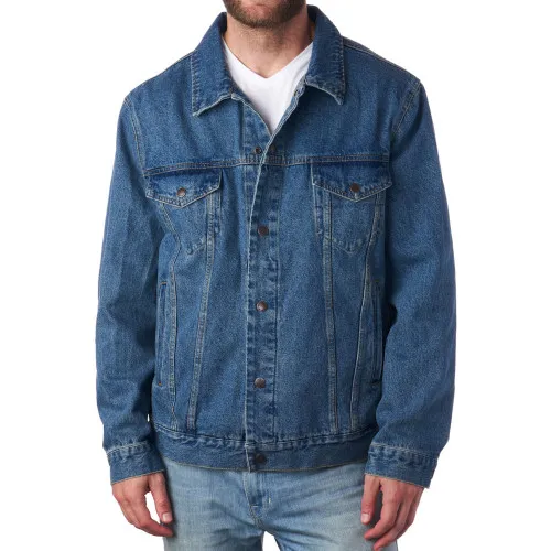 Alpine Swiss Derek Men’s Classic Denim Trucker Jacket