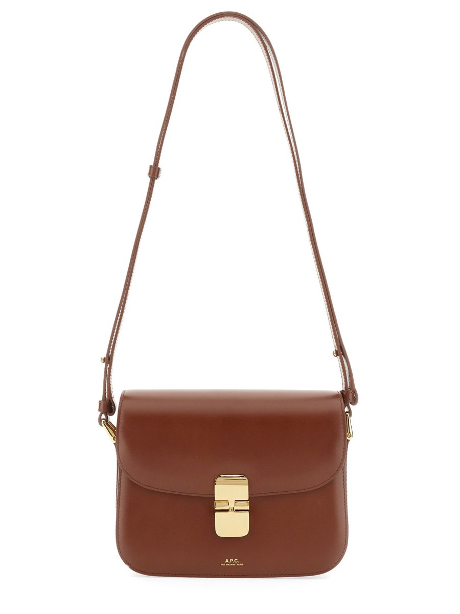 A.P.C.    SMALL LEATHER GRACE BAG