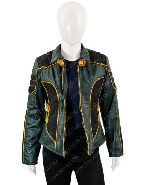 Arrow Season 8 Laurel Lance Black Leather Jacket | Tv-Series Jacket