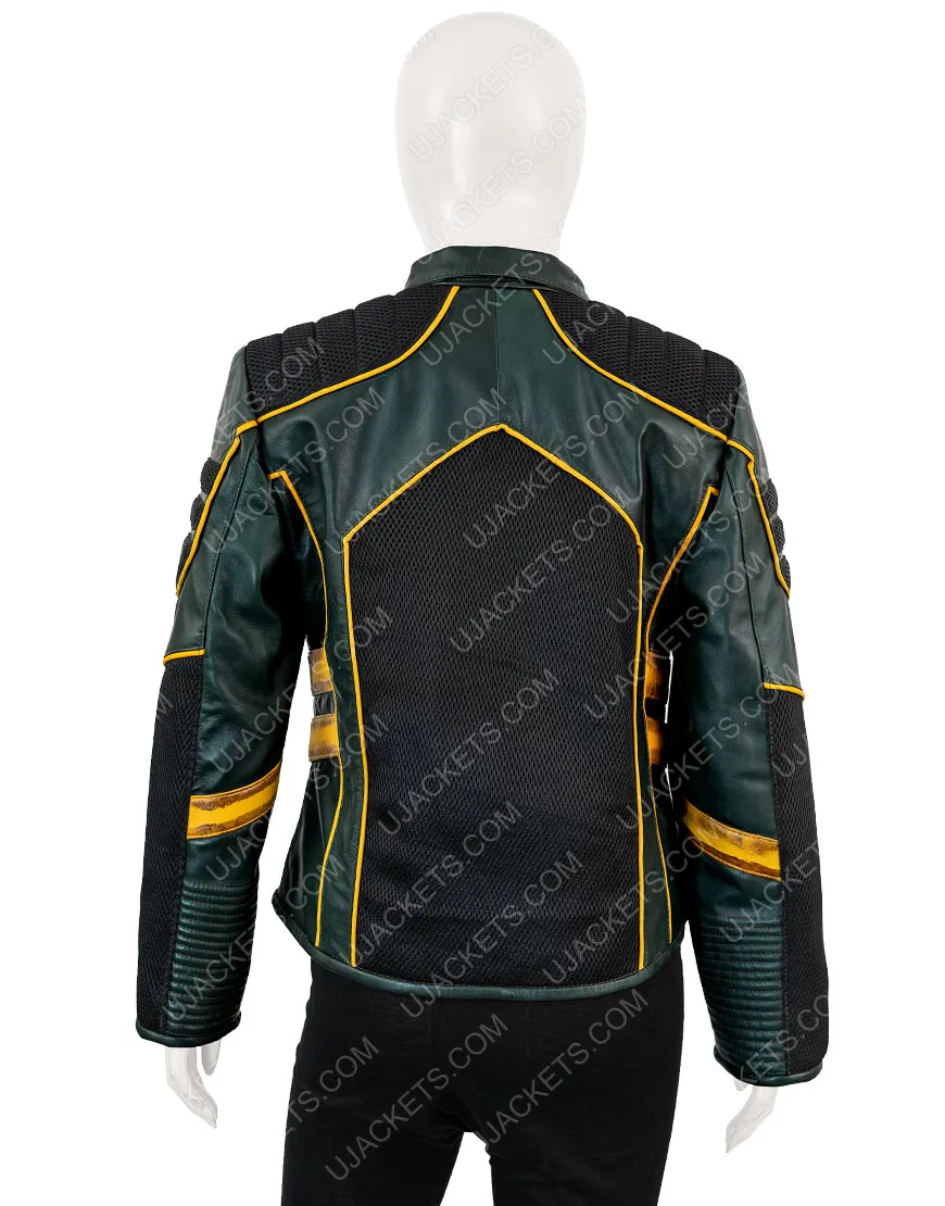 Arrow Season 8 Laurel Lance Black Leather Jacket | Tv-Series Jacket