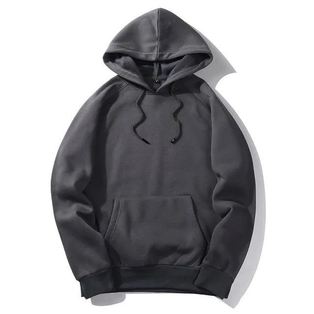 Basic Pullover Hoodie - Multiple Colors