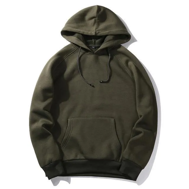 Basic Pullover Hoodie - Multiple Colors