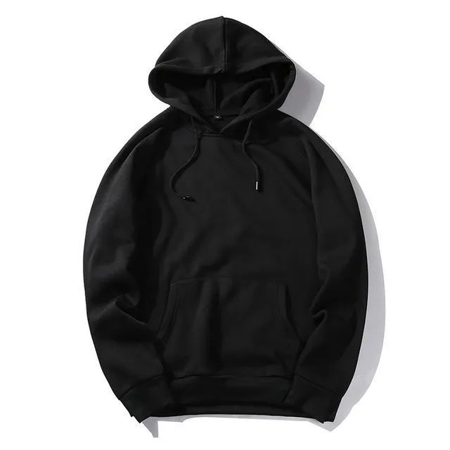 Basic Pullover Hoodie - Multiple Colors