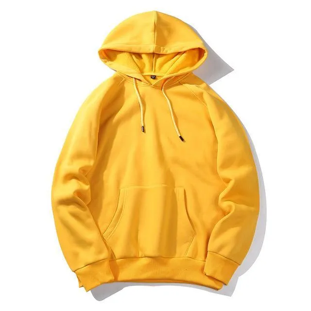 Basic Pullover Hoodie - Multiple Colors