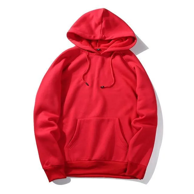 Basic Pullover Hoodie - Multiple Colors