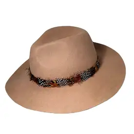 Boho Feather Band Hat [3 Colors]