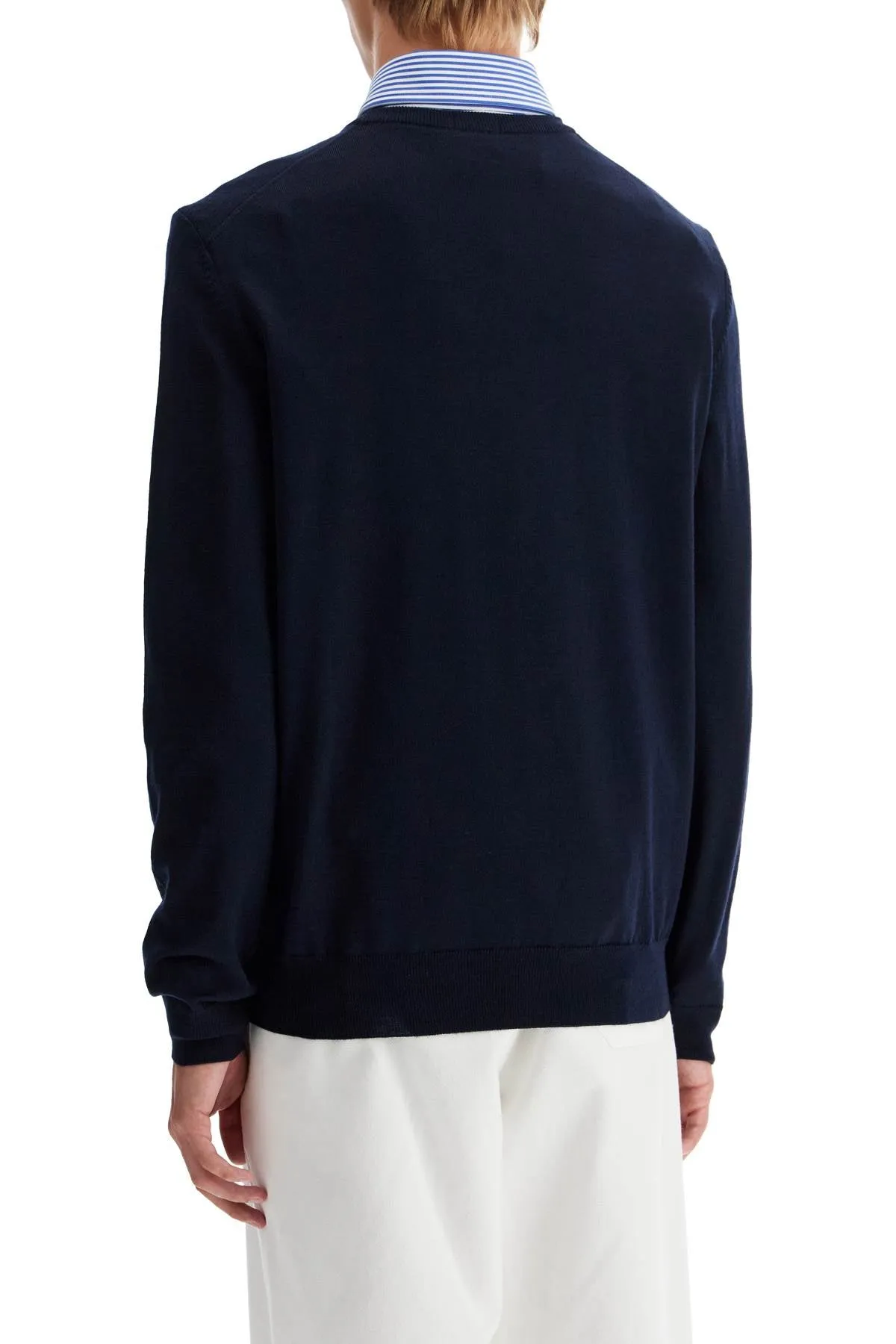 Boss 'Botto' Light Wool Sweater   Blue