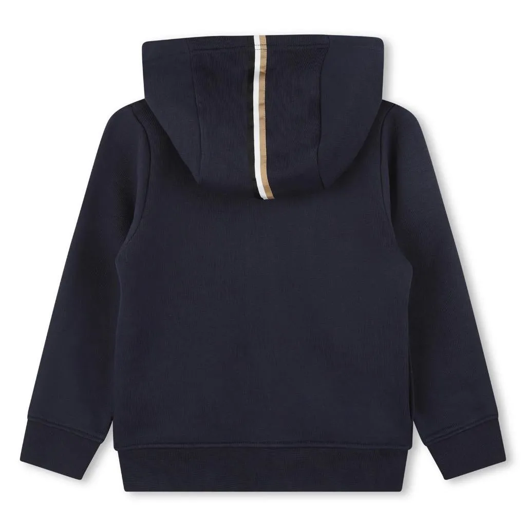 BOSS ZIP UP HOODIE J25Q25