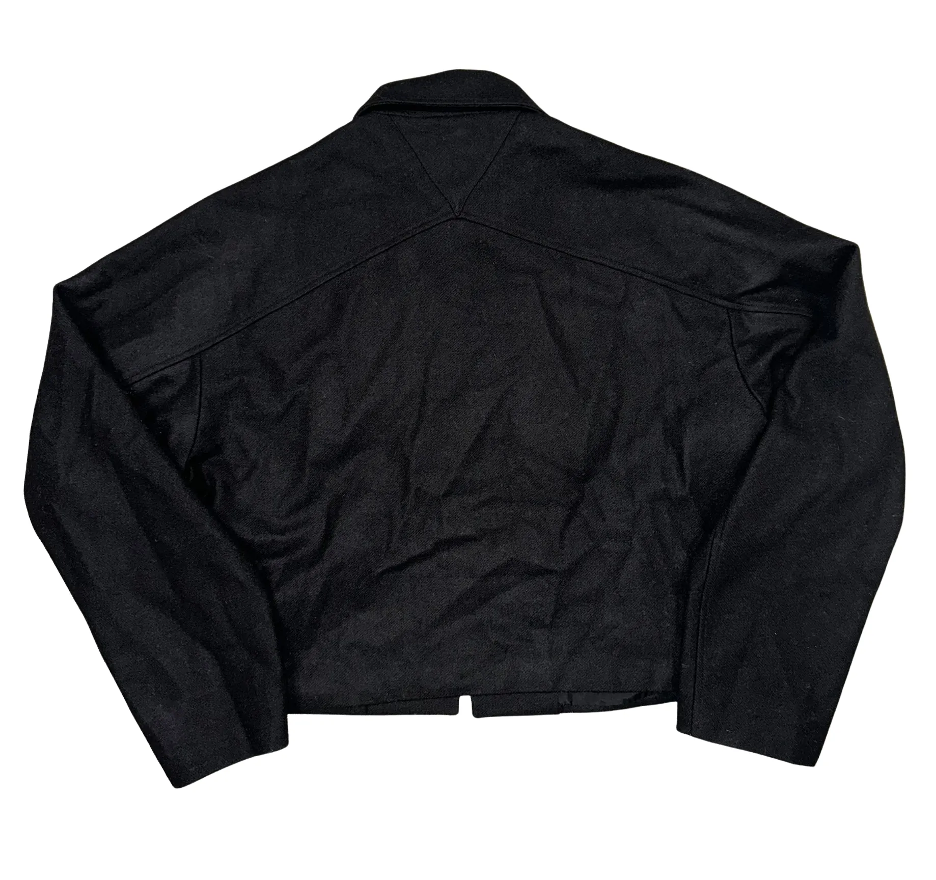 Bottega Veneta 'Black' Twill Collar Jacket