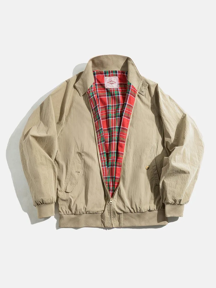 Britain Retro Harrington Jacket