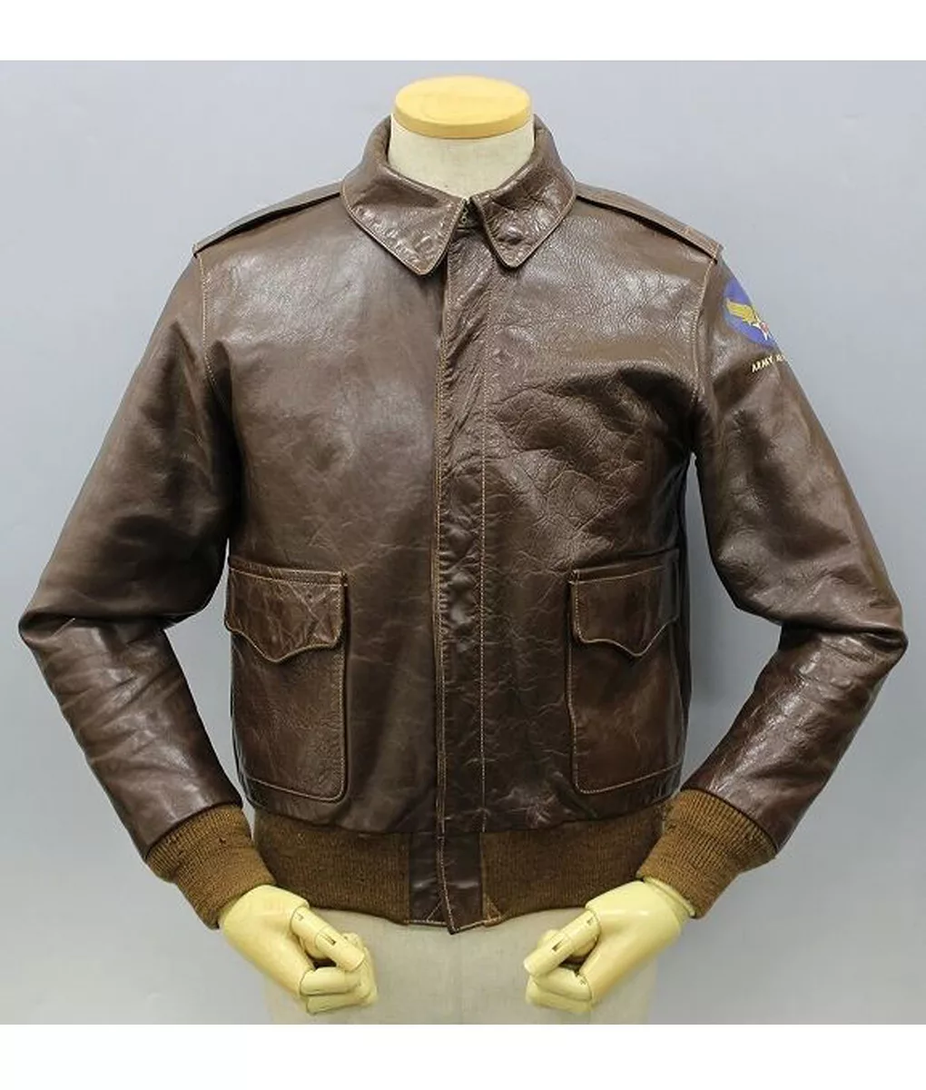 Chris Redfield Made in Heaven Air Force Flight Leather Jacket | TLC