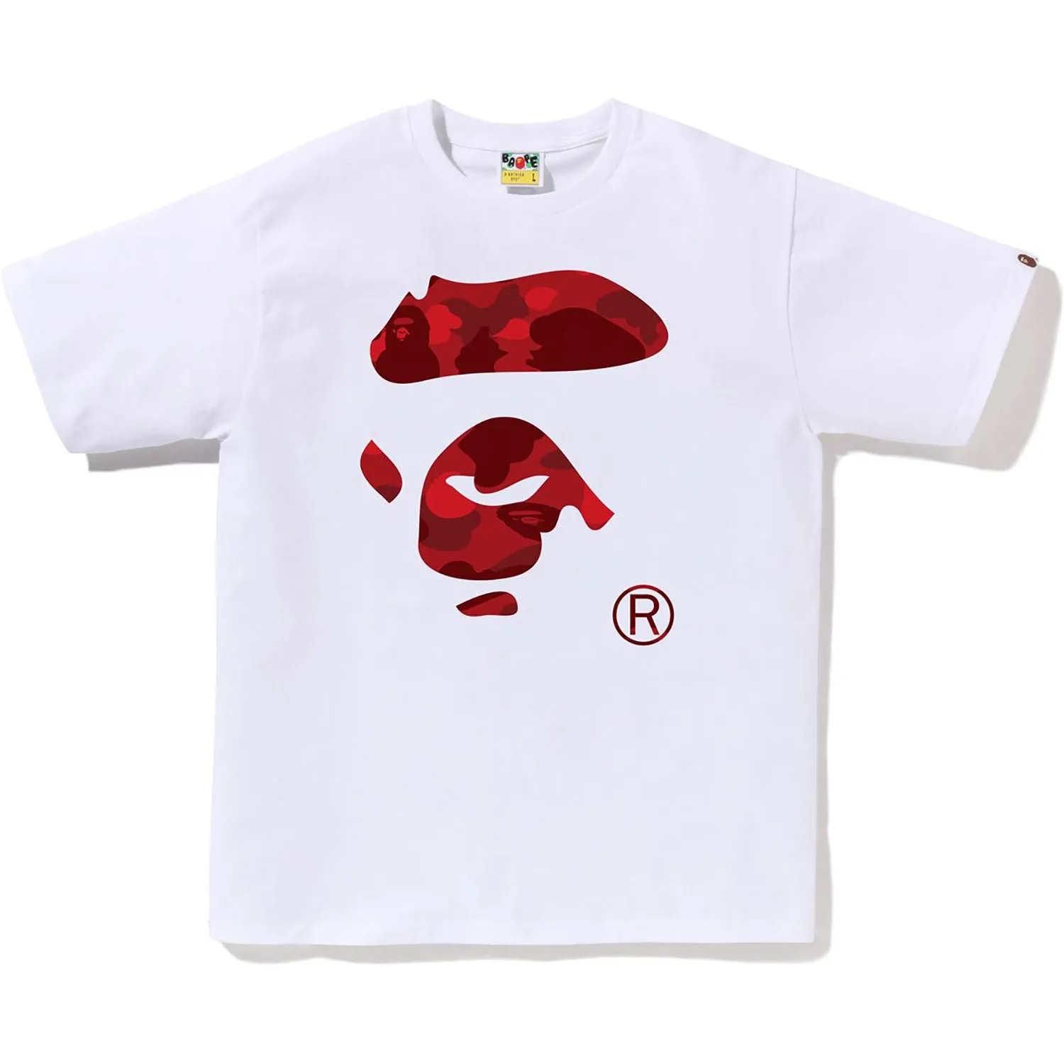 COLOR CAMO APE FACE TEE MENS