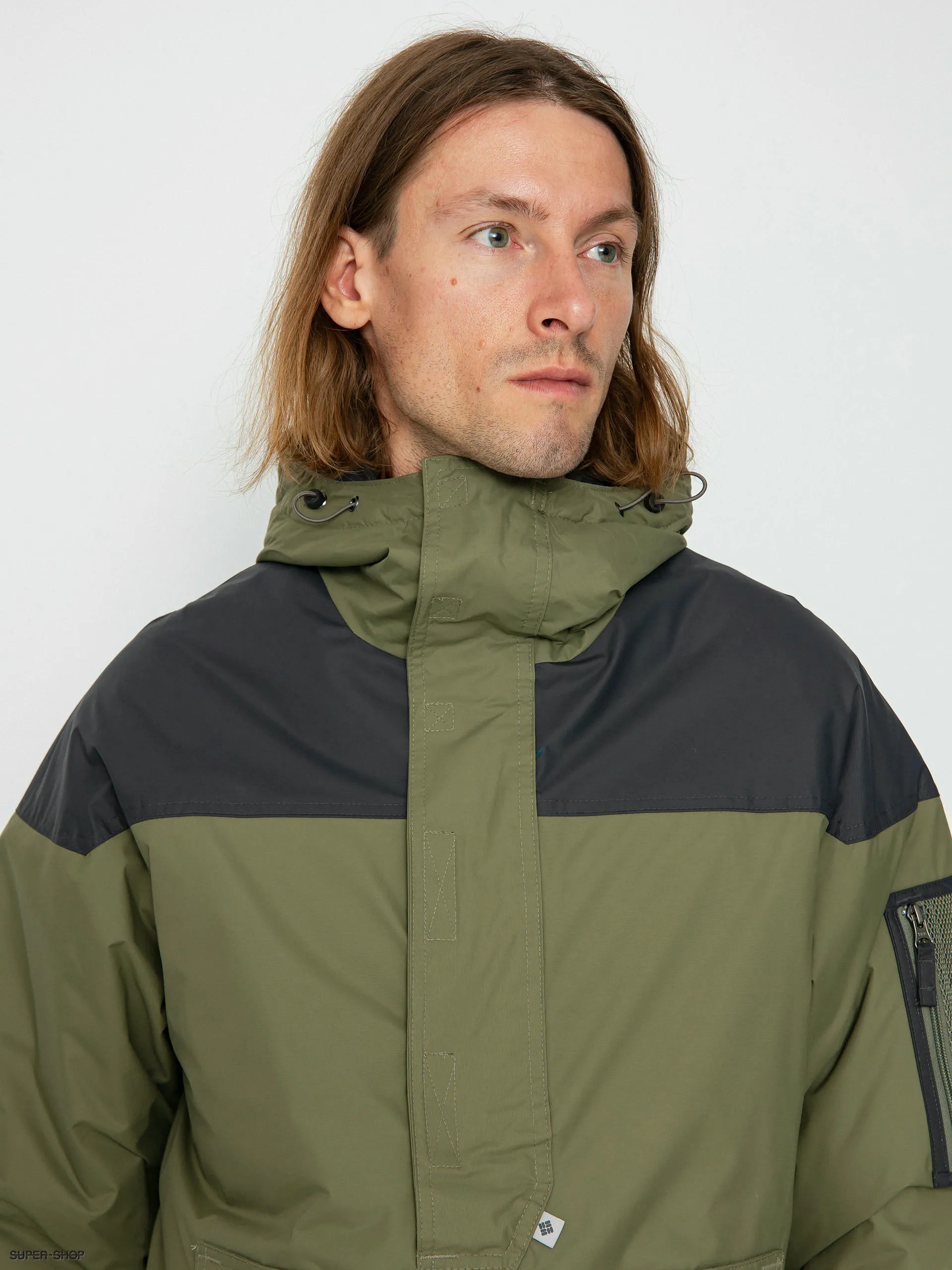 Columbia Challenger Pullover Jacket (stone green/shark)