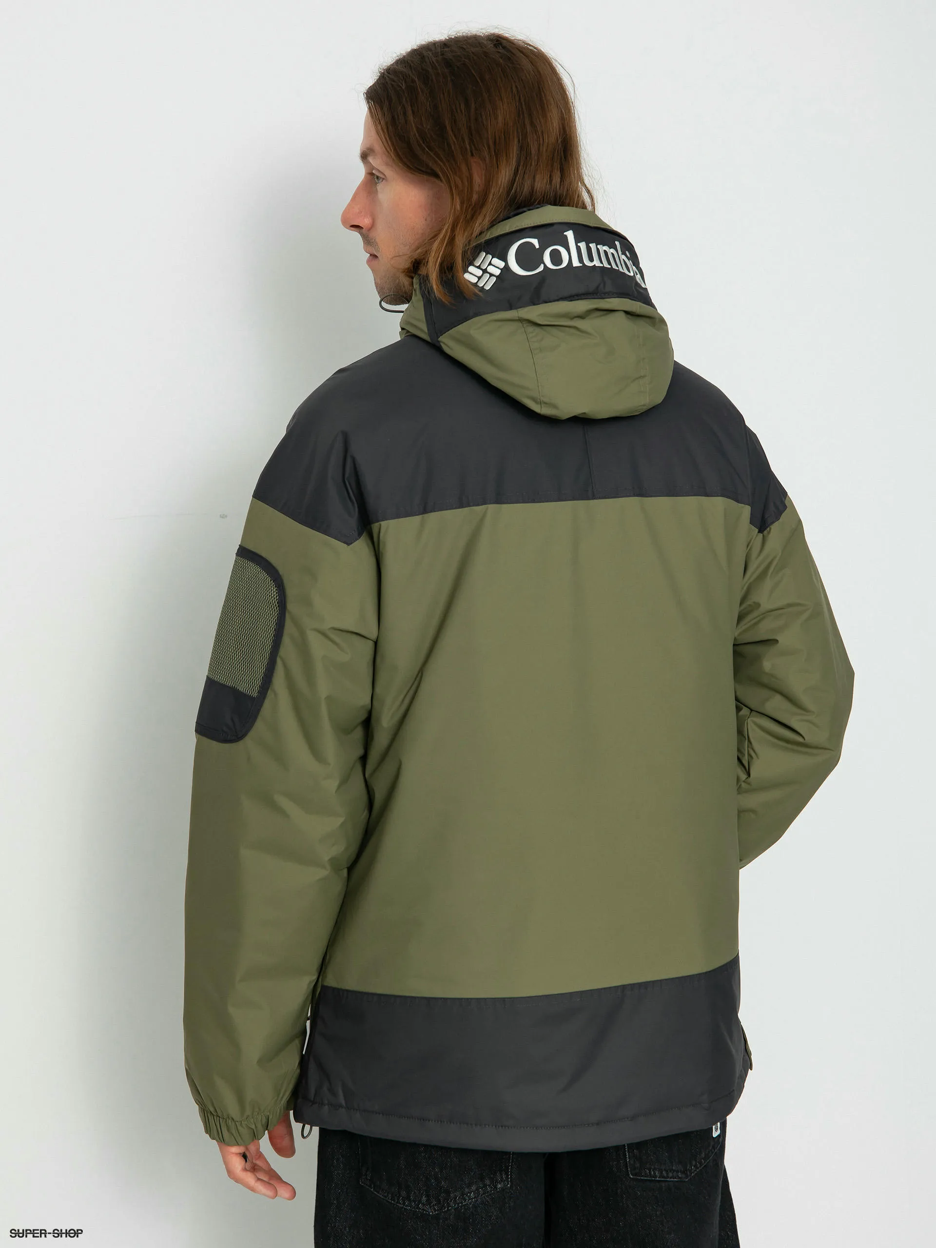 Columbia Challenger Pullover Jacket (stone green/shark)