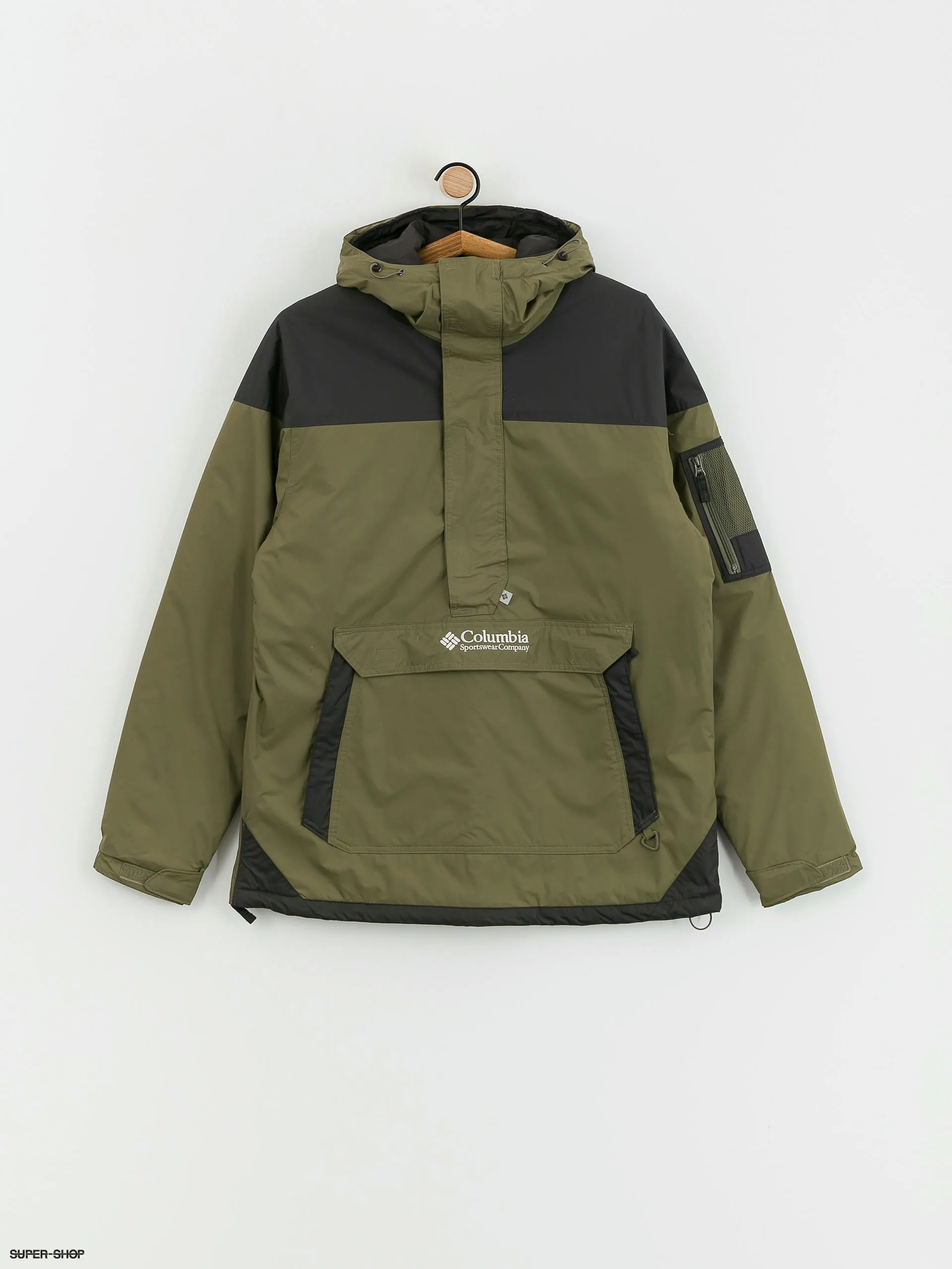 Columbia Challenger Pullover Jacket (stone green/shark)