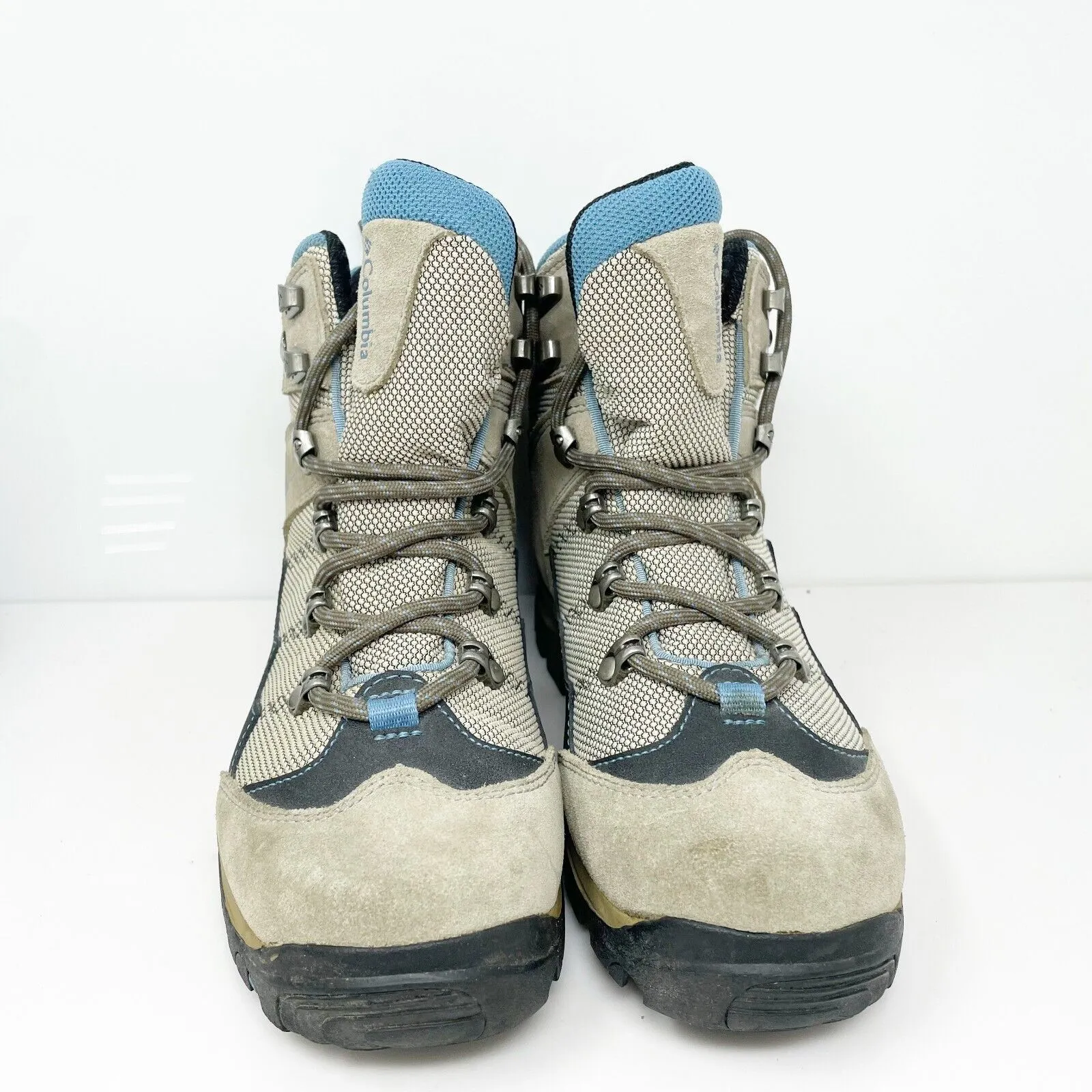 Columbia Womens Madruga Peak GTX BL3011-221 Beige Hiking Boots Size 7.5