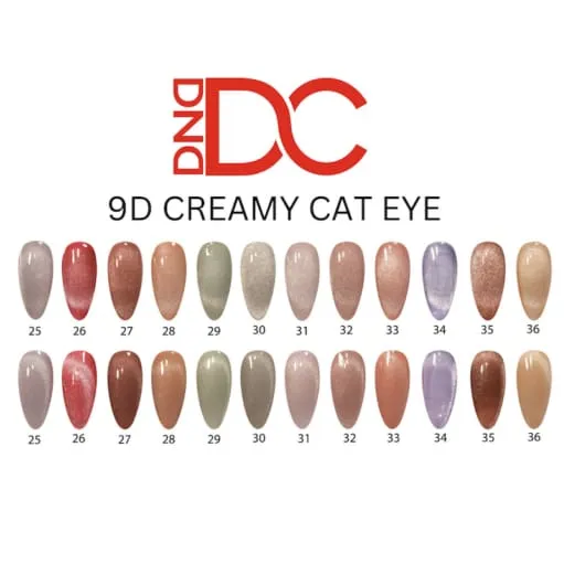 DC 9D Cat Eye Creamy Set 12