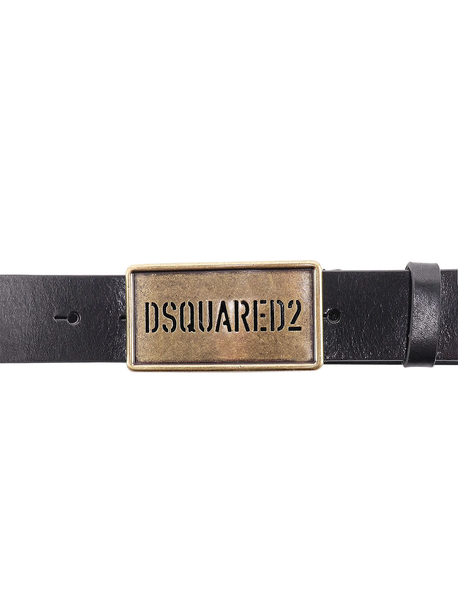 Dsquared2 Logo-Engraved Buckle Belt