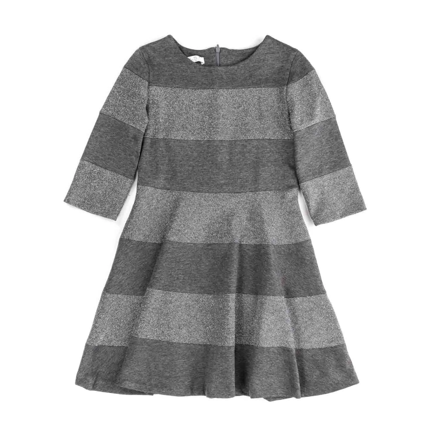 Elsy Grey Dress For Girls