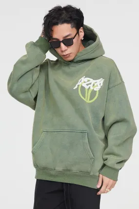 F2CE Foam Logo Loose Hoodie