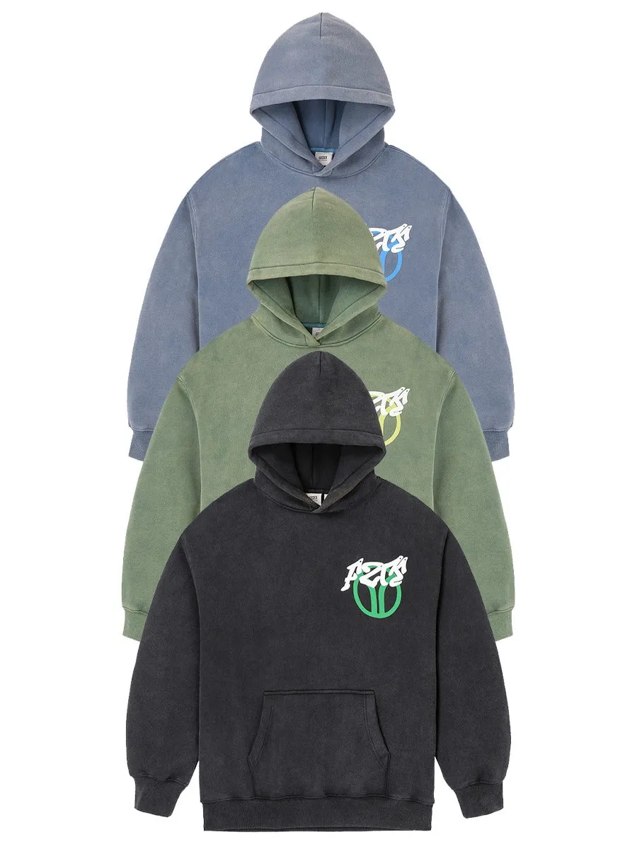 F2CE Foam Logo Loose Hoodie