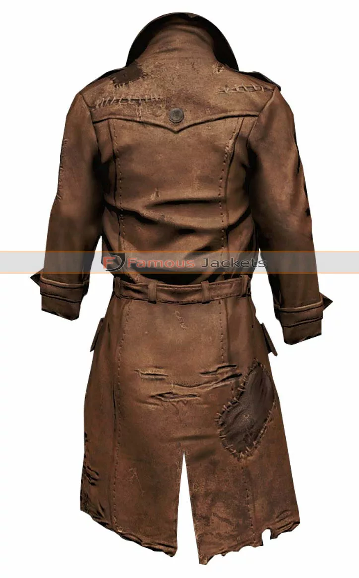 Fallout 4 Nick Valentine Trench Coat - Famous Jackets