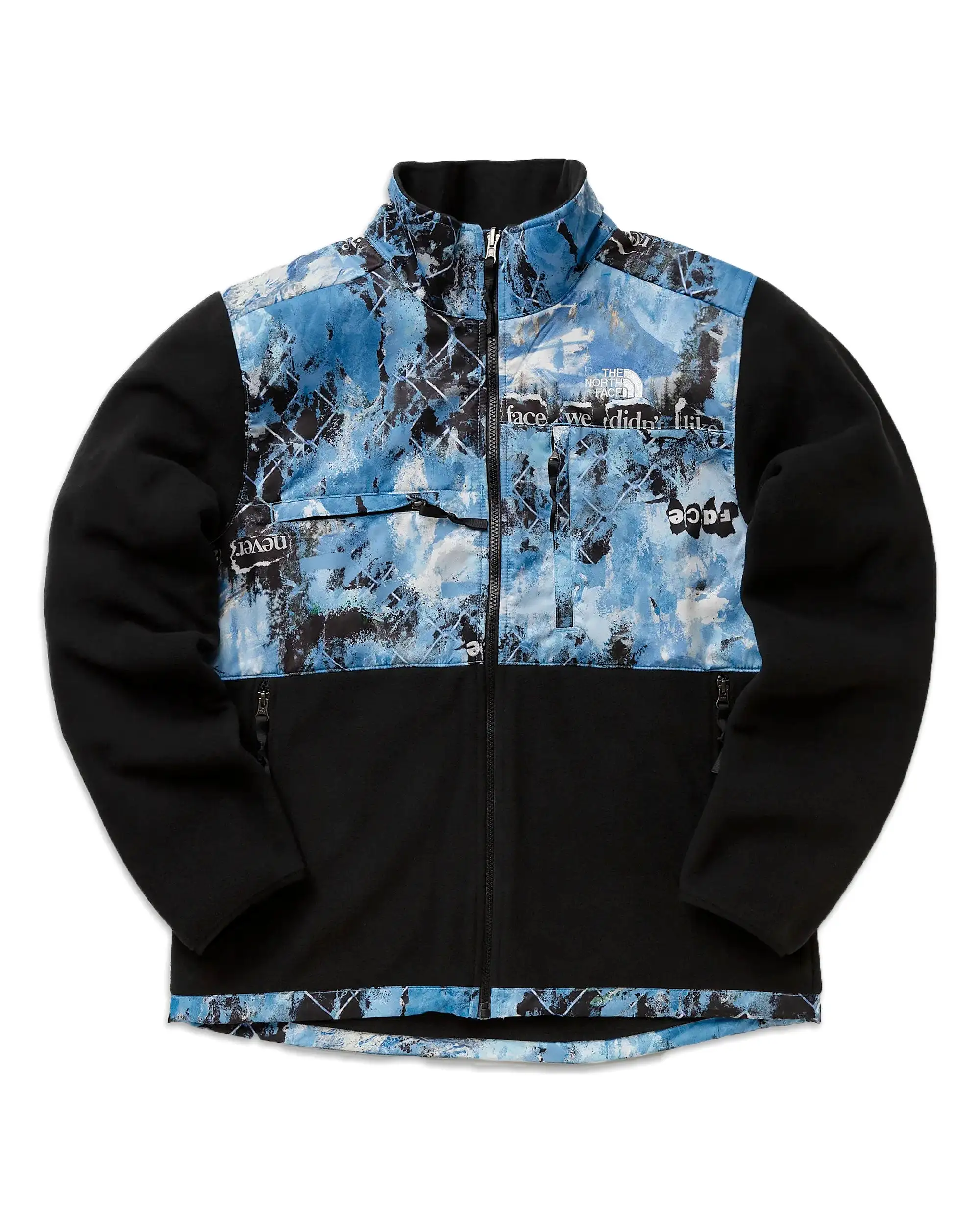 Felpa Uomo The North Face Printed Denali Jacket Fantasia