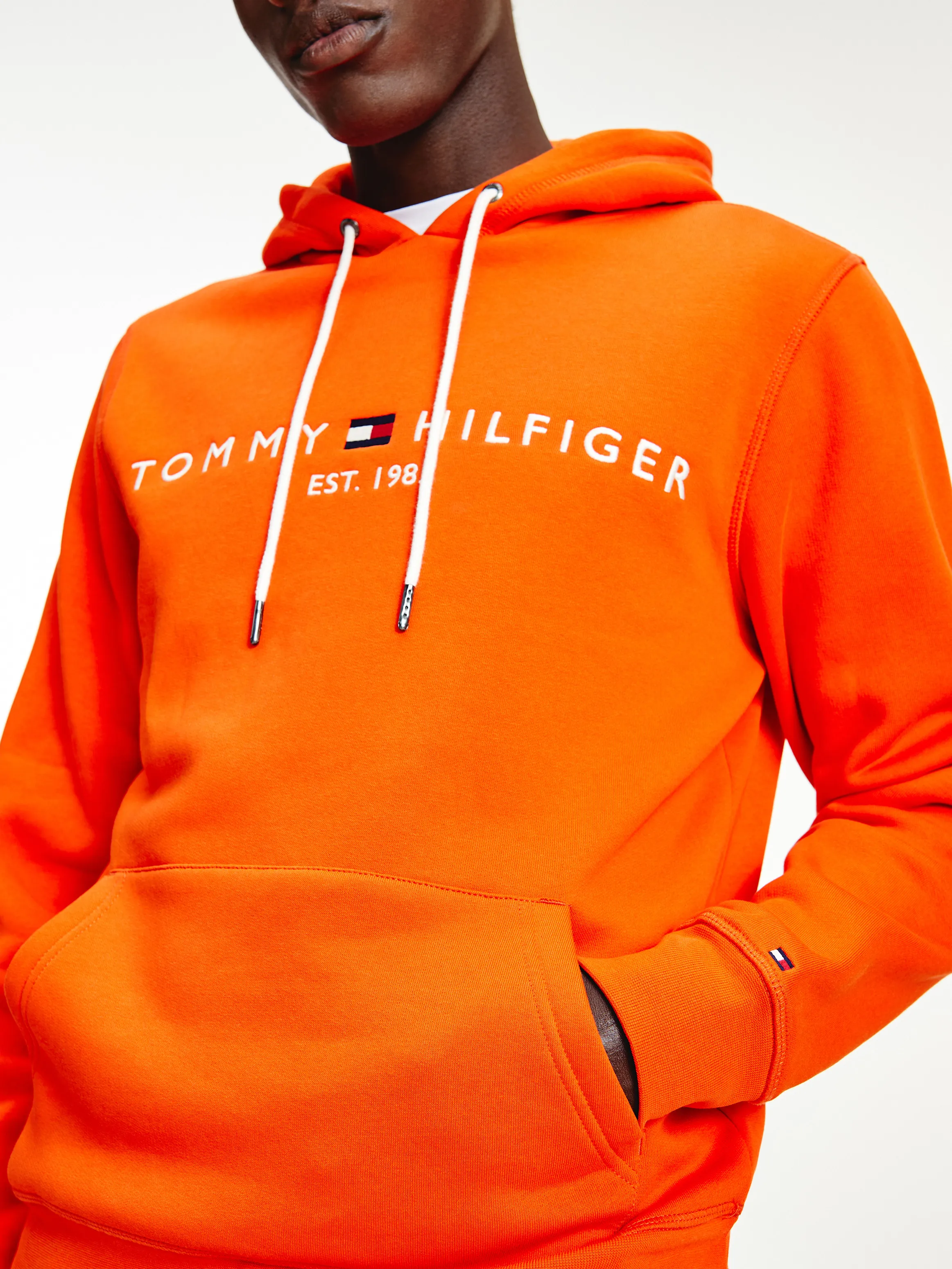 Flex Logo Hoodie |  Sweatshirts & Hoodies |  Tommy Hilfiger