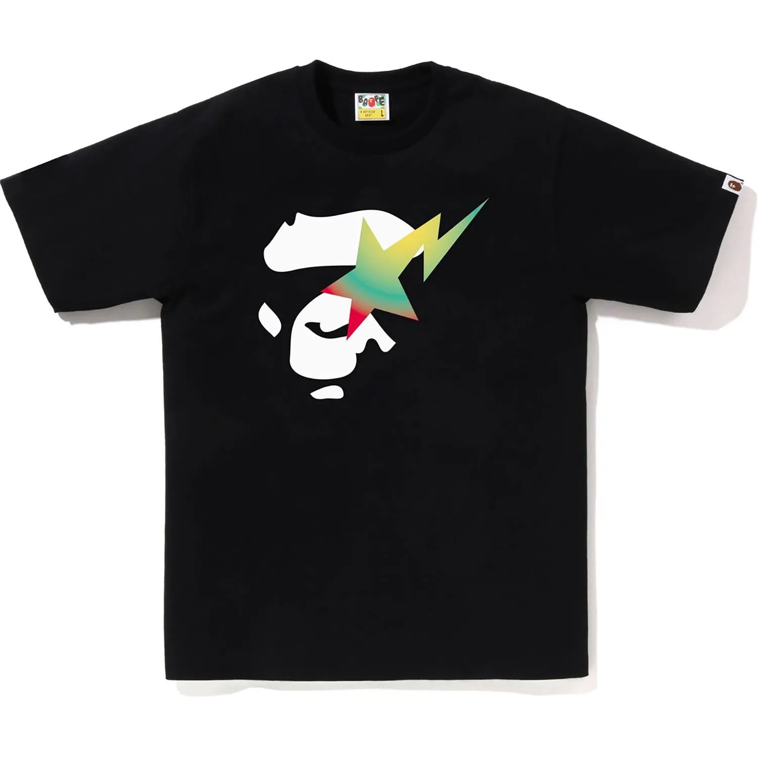 GRADATION APE FACE STA TEE MENS