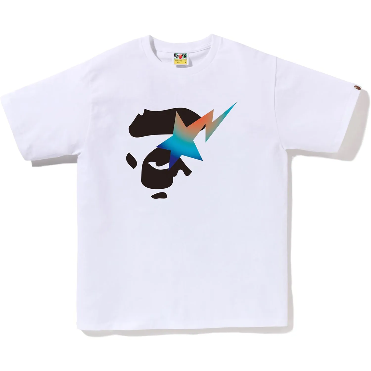 GRADATION APE FACE STA TEE MENS