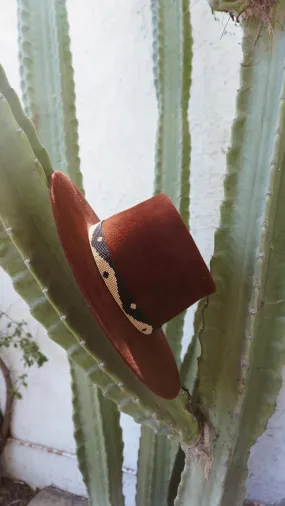 HAND BEADED HAT BAND | YING YANG - BEADOFF