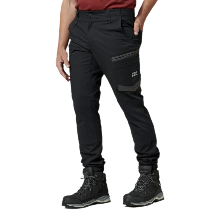 Hard Yakka Y02717 Raptor Cuff Pant Black