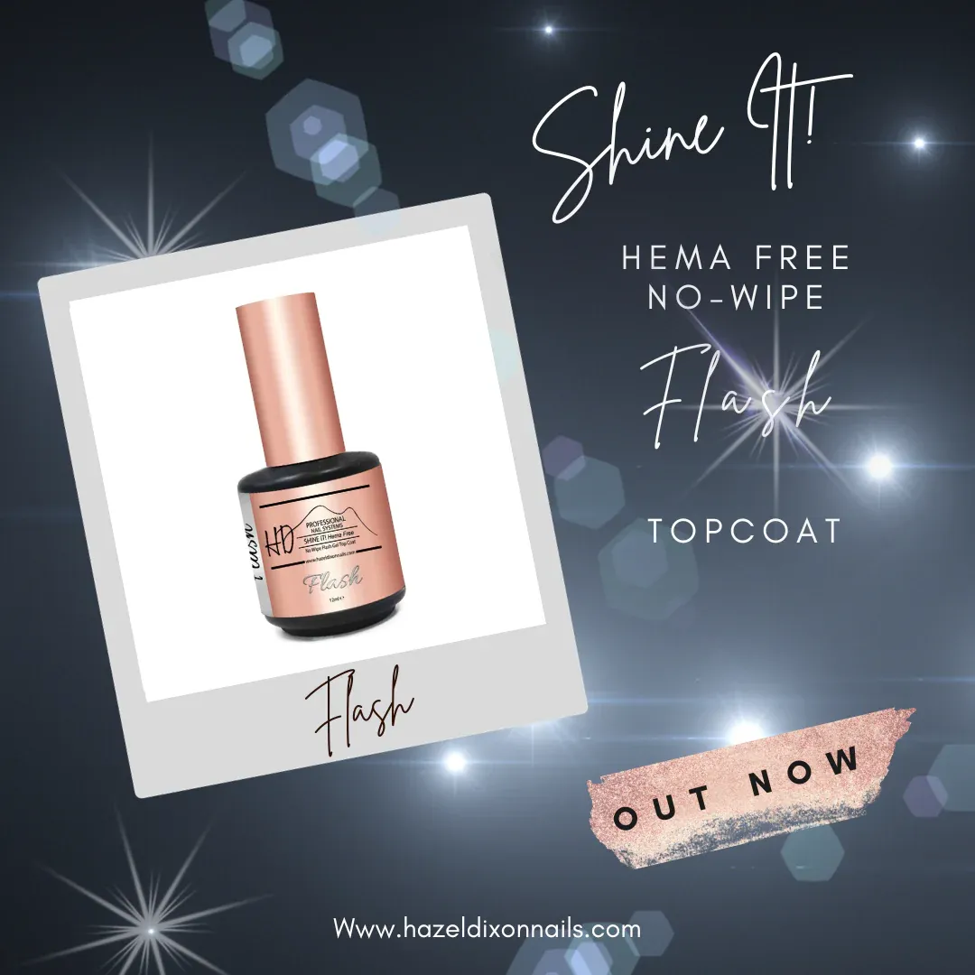 HD Shine It ! HEMA FREE - No wipe top coat - FLASH