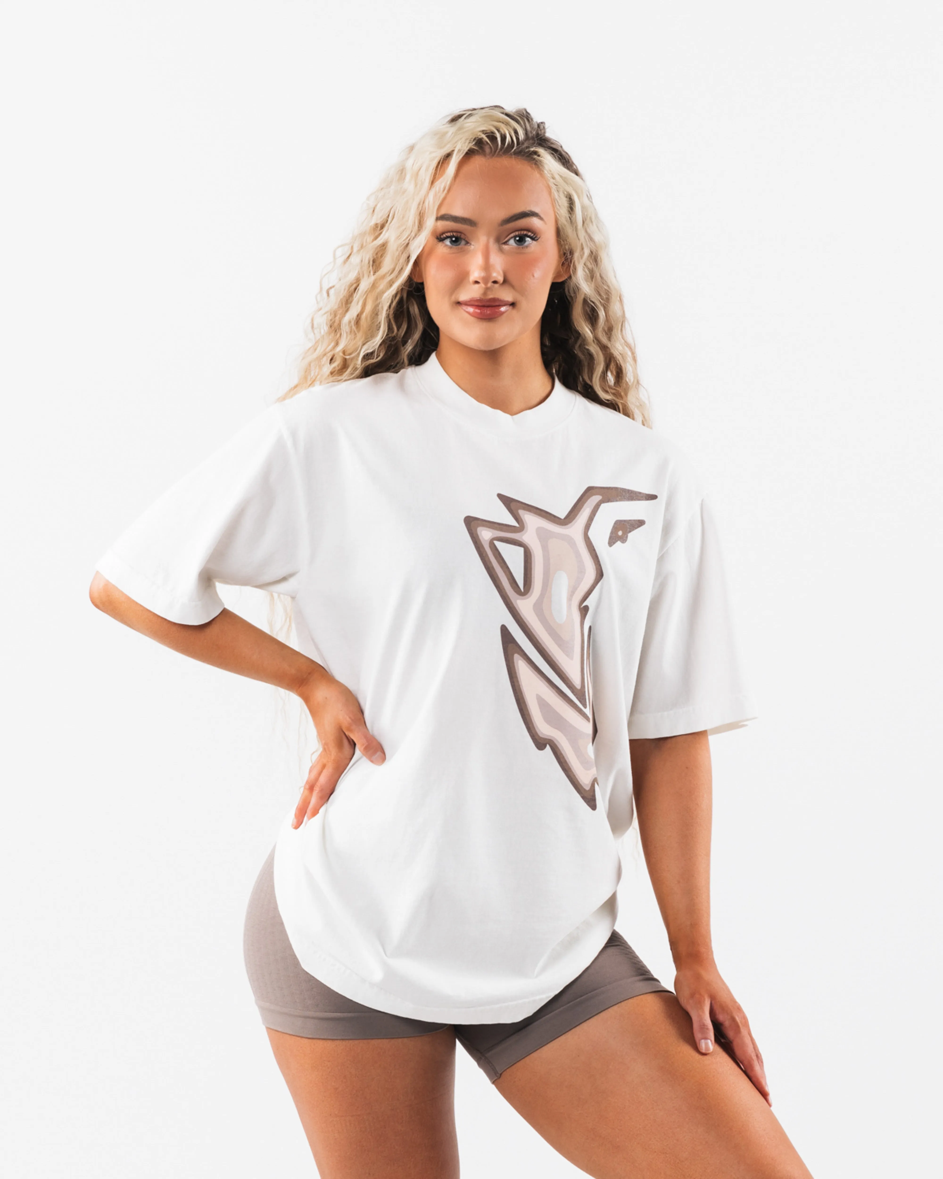 Heatmap Tee - White