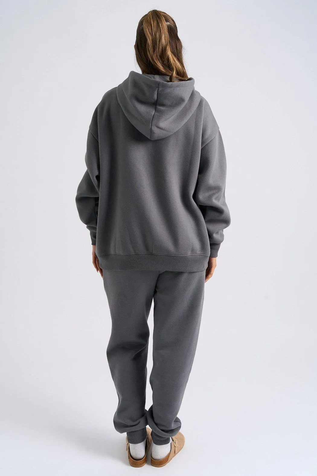 Hoodies & Sweatshirts | Charcoal Oversized Hoodie | Urban Bliss