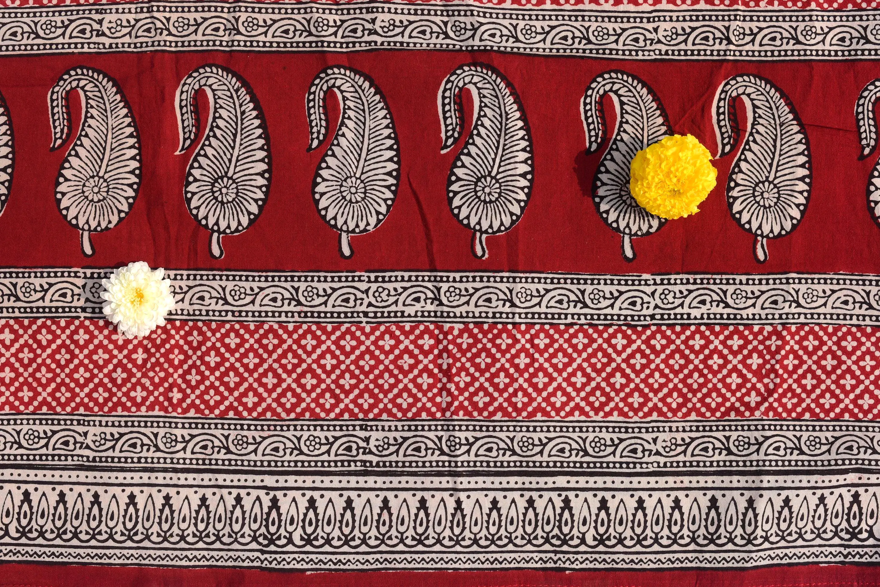 Kaisori Nandana collection - Bagh block printed dupatta