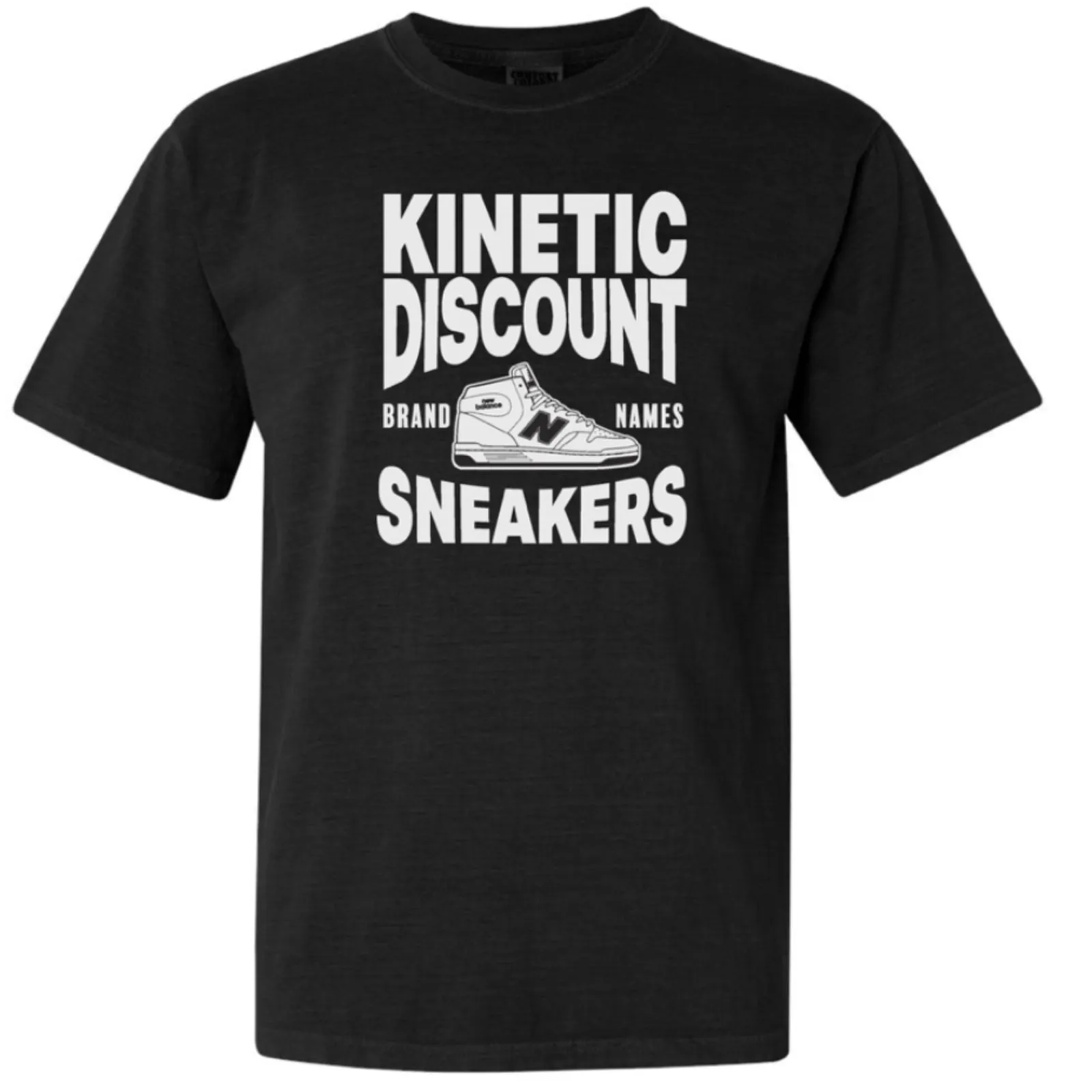 Kinetic Discount Sneaks T-Shirt (Black)