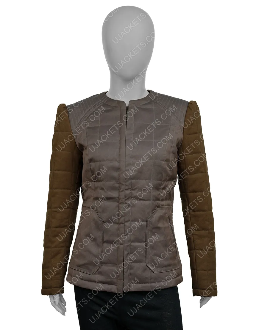 Kung Fu 2021 Olivia Liang Brown Jacket | Kung Fu Nicky Shen Jacket