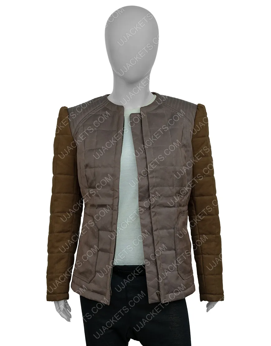 Kung Fu 2021 Olivia Liang Brown Jacket | Kung Fu Nicky Shen Jacket