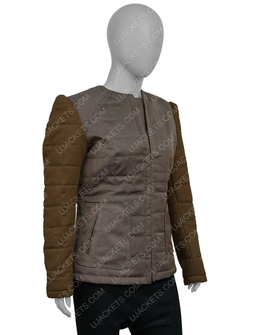 Kung Fu 2021 Olivia Liang Brown Jacket | Kung Fu Nicky Shen Jacket