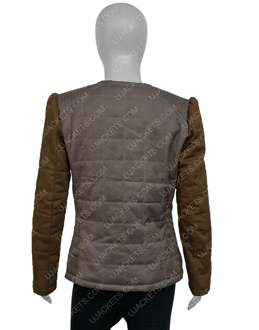 Kung Fu 2021 Olivia Liang Brown Jacket | Kung Fu Nicky Shen Jacket