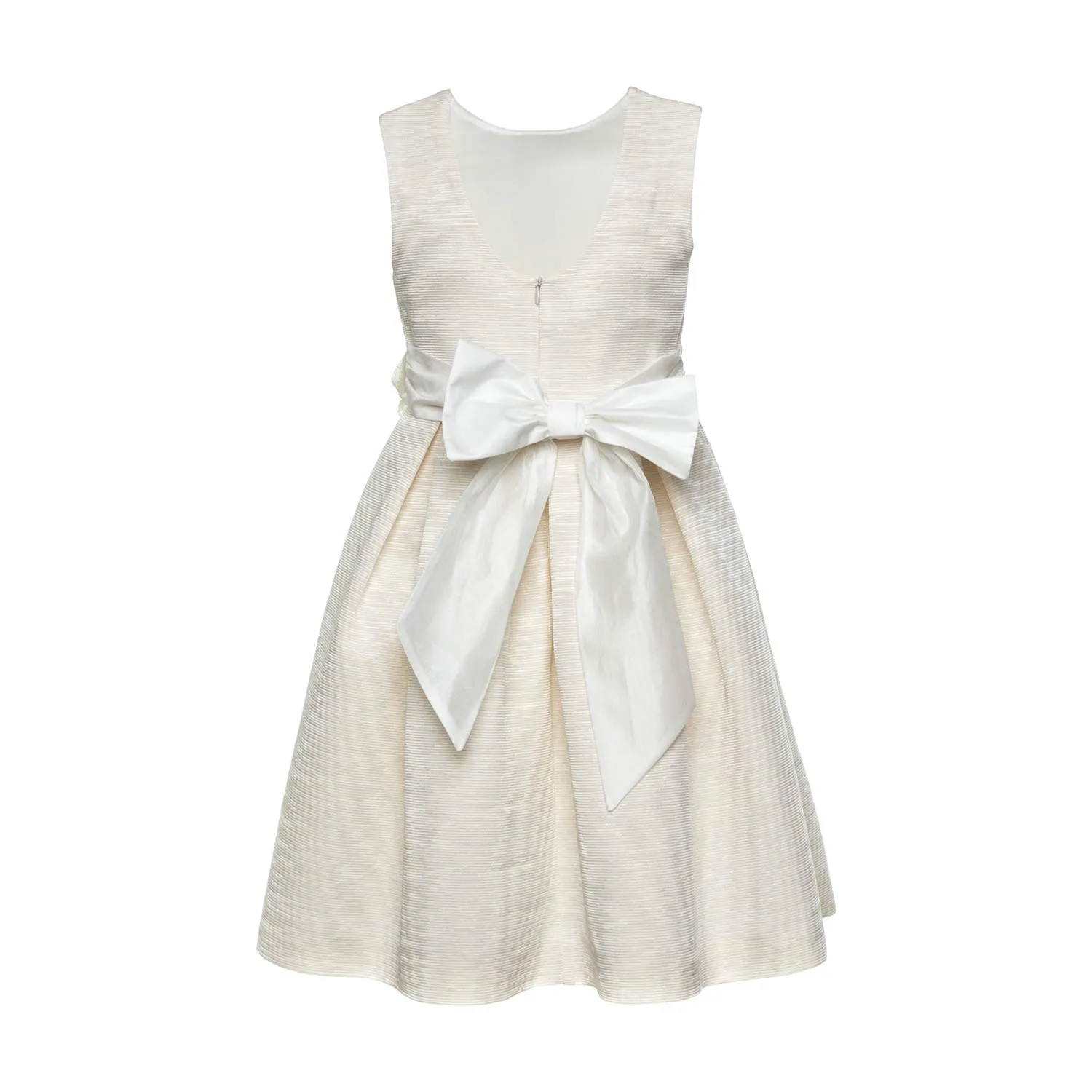 La Stupenderia Dress With Bow For Girls