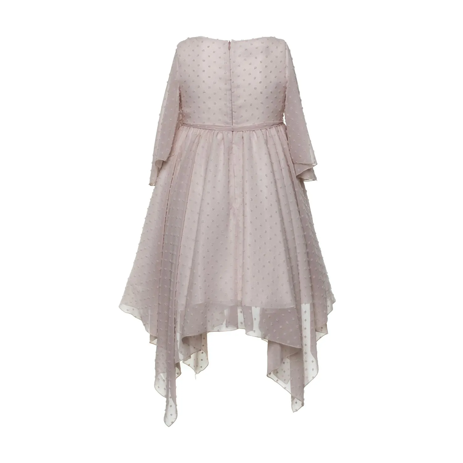 La Stupenderia Old Rose Ceremony Dress For Girls