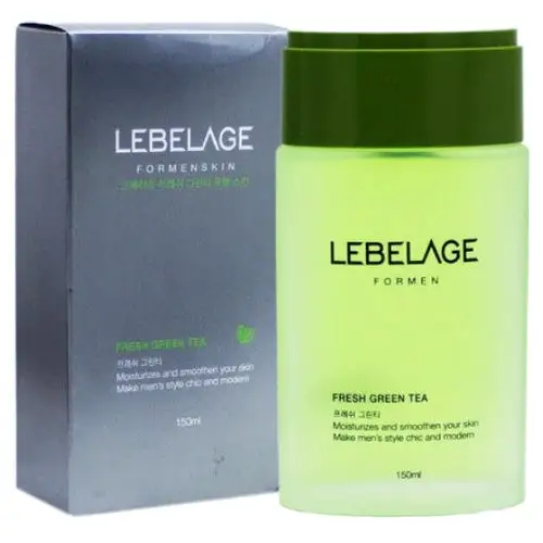 Lebelage Fresh Green Tea for man skincare 2 Sets Gifts Moisturizer Lotion