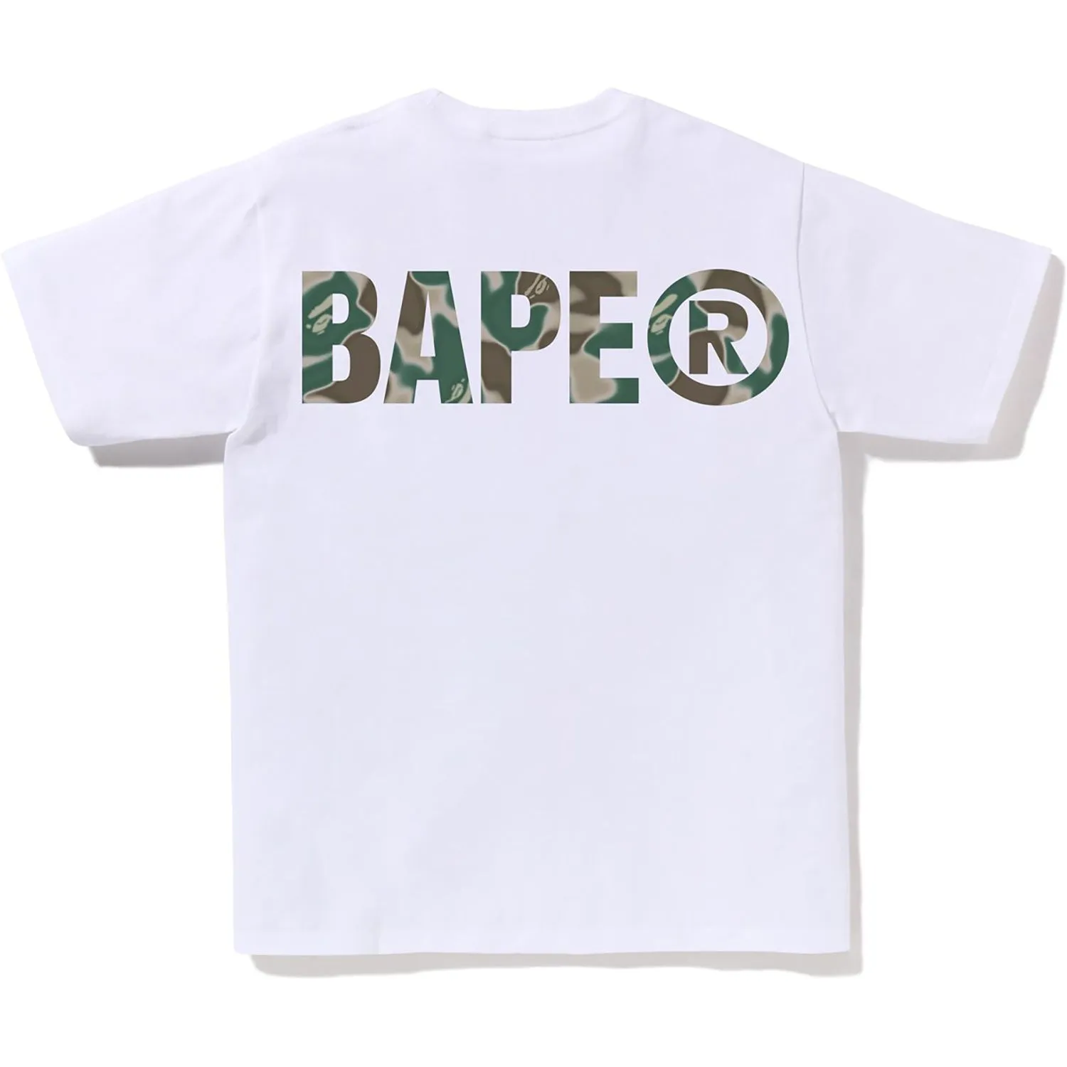 LIQUID CAMO SMALL APE FACE TEE MENS