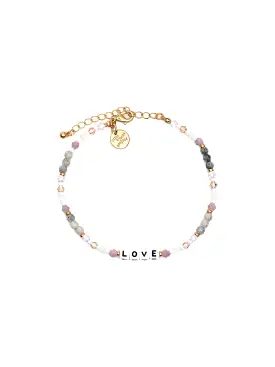 Little Words Project Anklet-White-Love-Jelly Fish CC-ANK-LOV-JYF